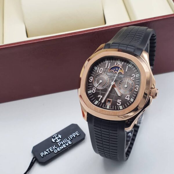 Patek Philippe Automatic Silicone Strap Men’s Watch