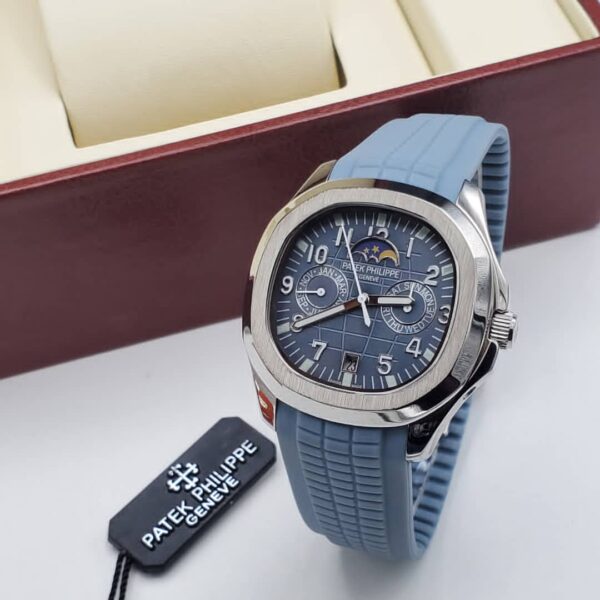 Patek Philippe Automatic Silicone Strap Men’s Watch