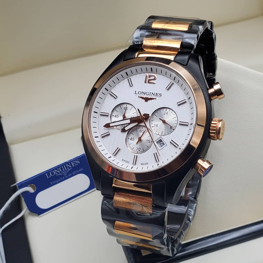 Longines Chronograph Stainless Steel Men’s Watch