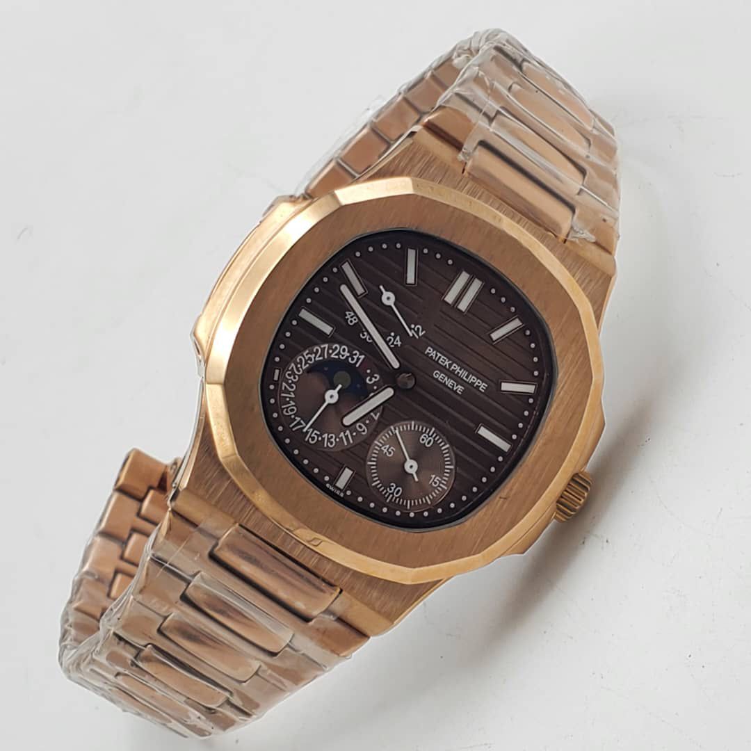 Patek Philippe Nautilus Black Dial Men’s Watch