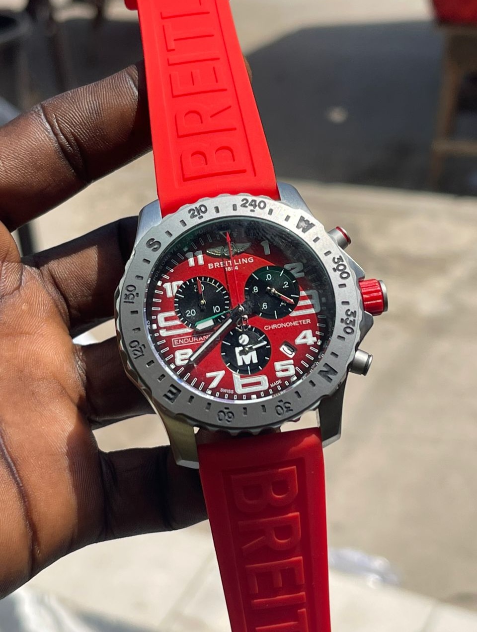 Breitling Endurance Pro Silicone Men's Watch