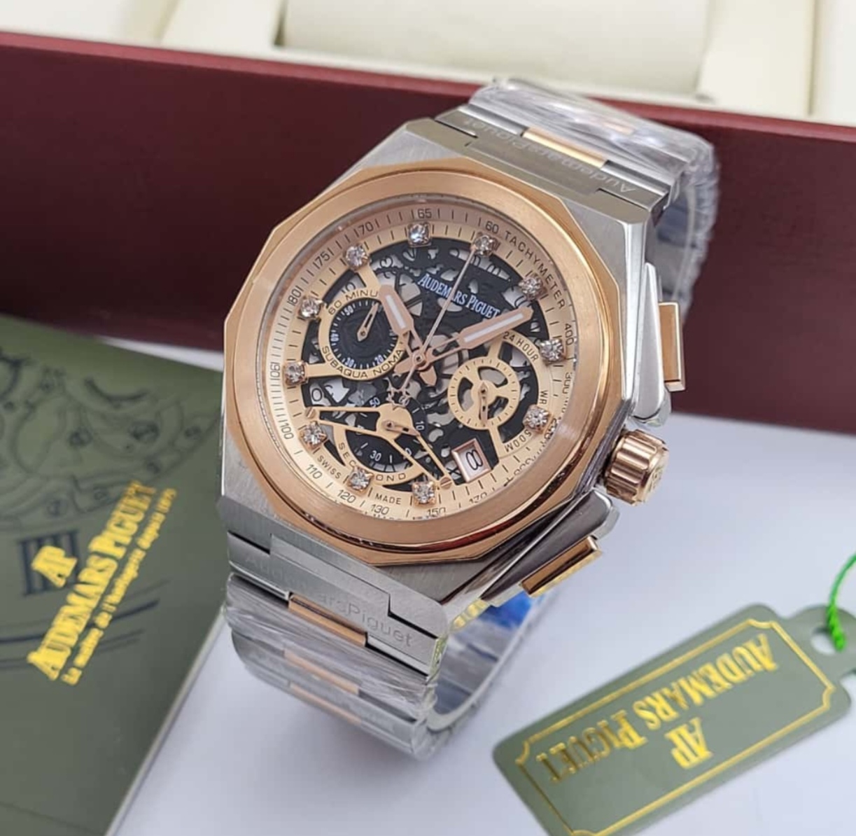 Audemars Piguet Double Balance Wheel Openworked Men’s Watch