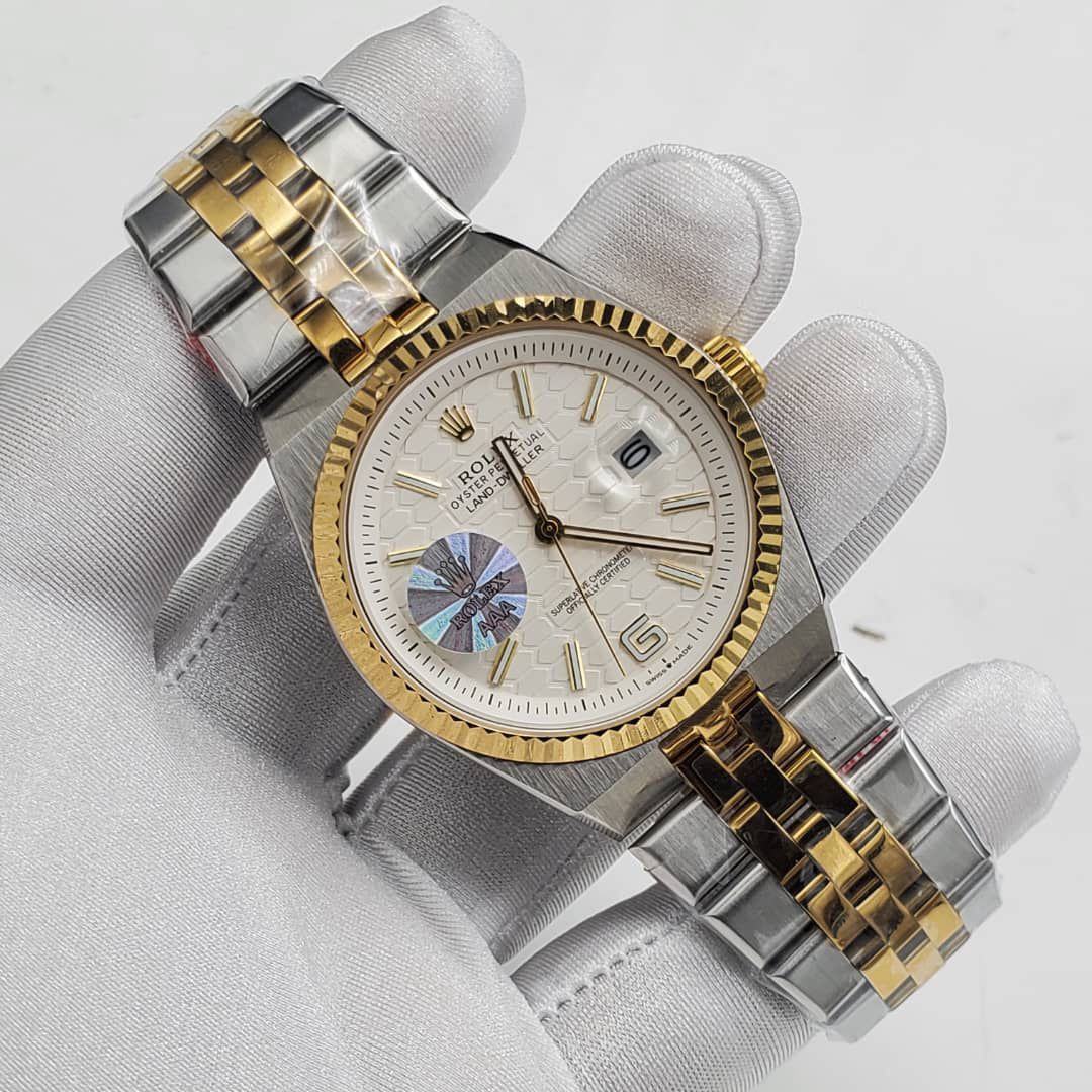 Rolex Land Dweller Stainless Steel Watch
