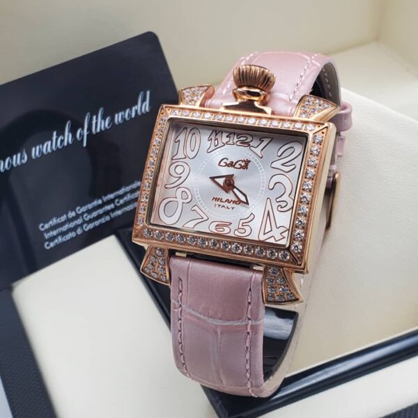 Gaga Milano Unisex Leather Watch