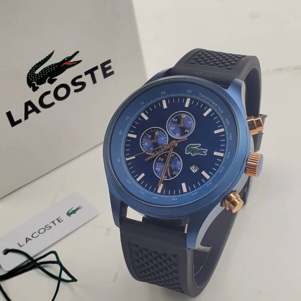 Lacoste Chronograph Silicone Men's Watch