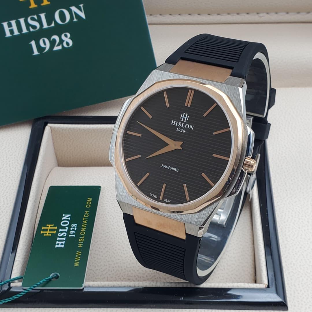 Hislon Ultra Slim Silicone Men's Watch