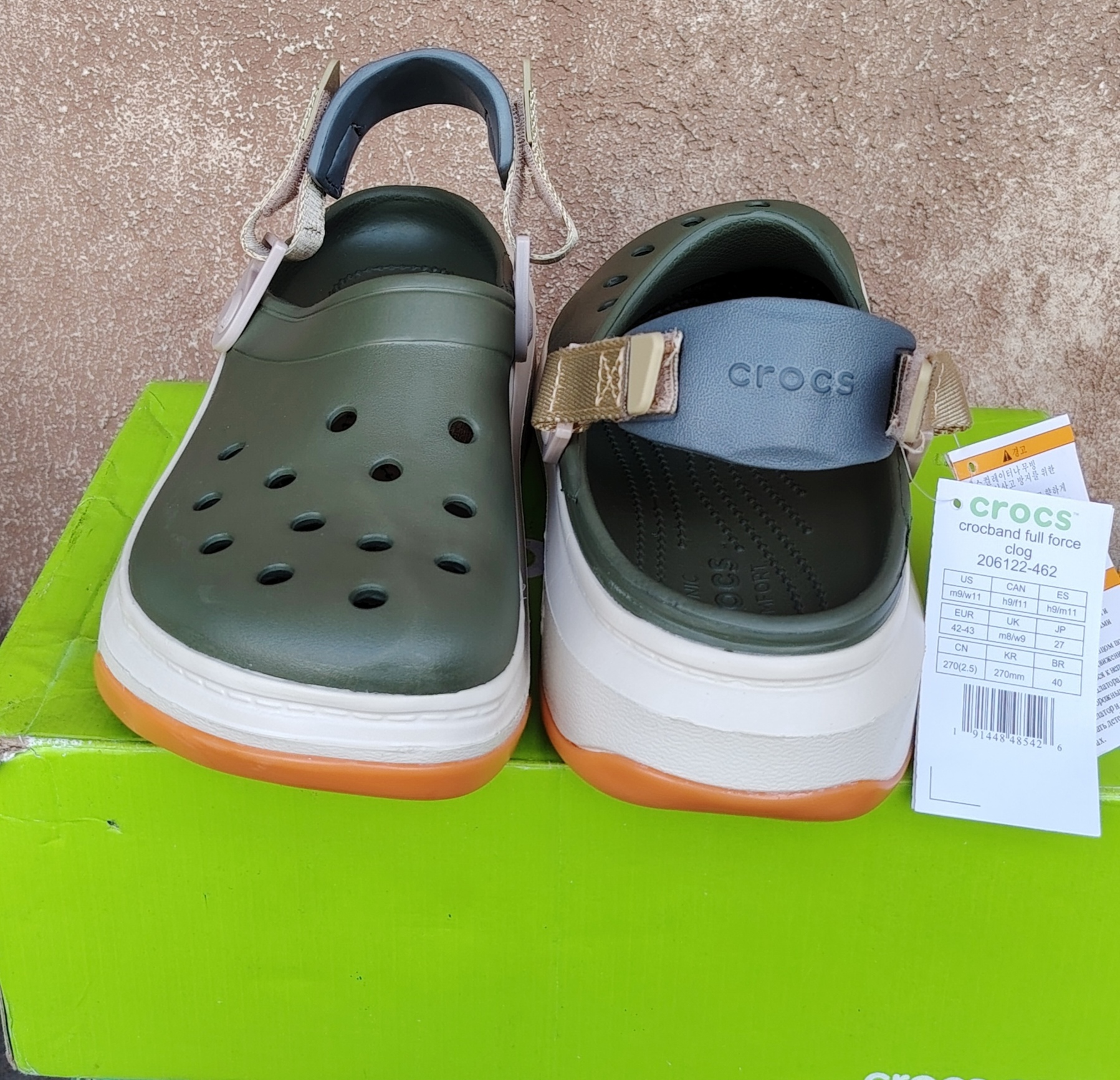 Crocs Croc and Full Force Dog